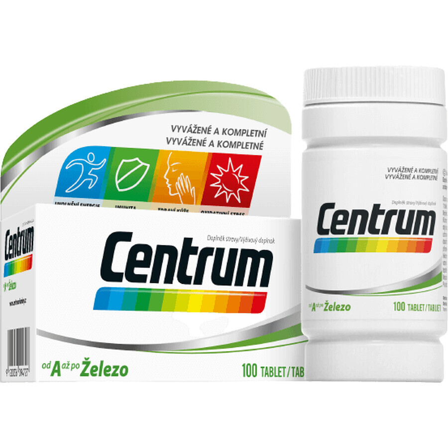 Centrum AZ multivitamine 100 comprimés