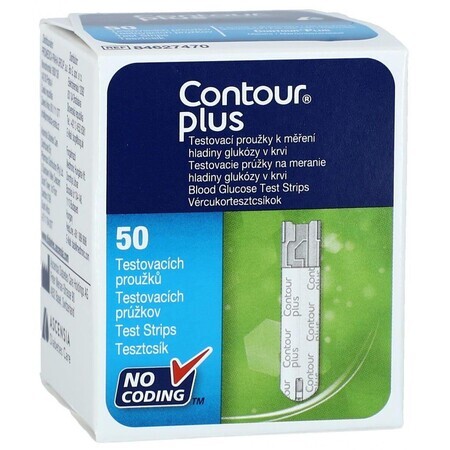 Contour PLUS Diagnostic Strips 50 pcs