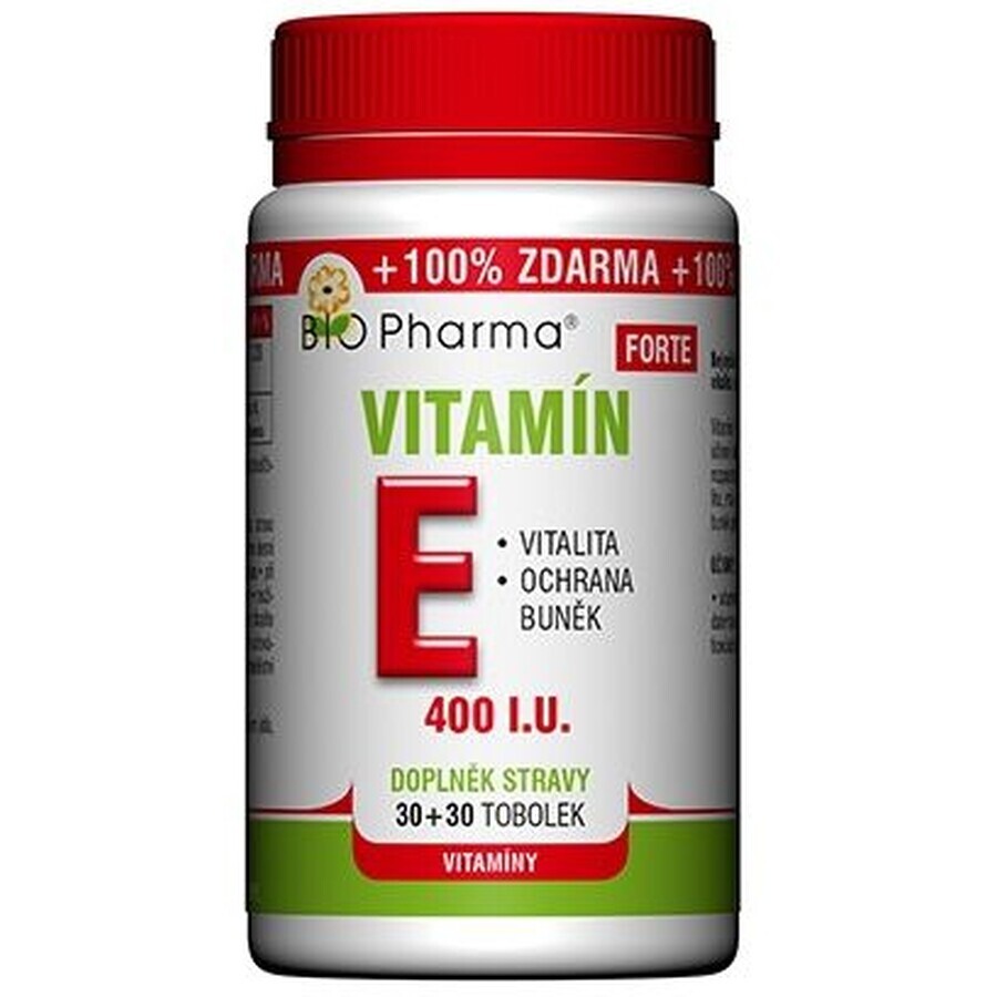 Bio Pharma Vitamine E Forte 400 IU 60 gélules