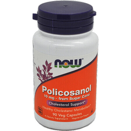 Now Foods Policosanol 10mg Cholestérol 90 gélules