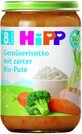 HiPP BIO Risotto aux l&#233;gumes et &#224; la viande de dinde 220 g