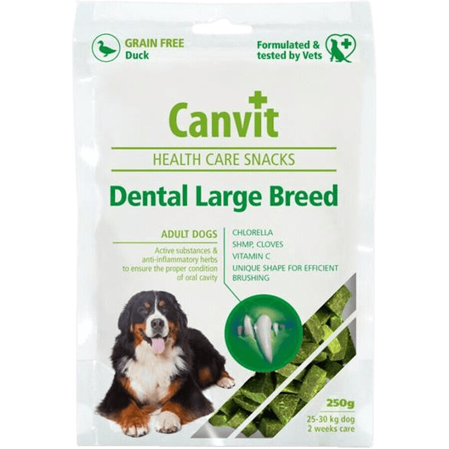 Canvit Snacks Dental Large Breed pour chiens 250 g