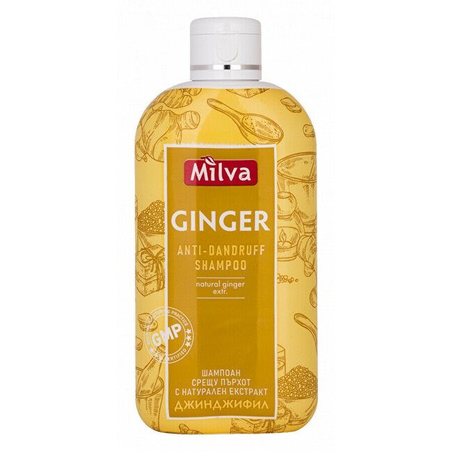 Shampooing antipelliculaire Milva Ginger 200 ml