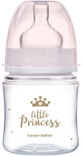 Canpol babies EasyStart ROYAL BABY 120 ml biberon anti-colique large ROYAL BABY rose