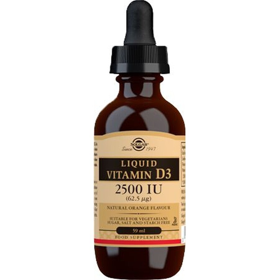 Solgar Vitamine D3 2500 IU 59 ml