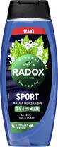 Gel douche Radox Sport pour hommes 450 ml