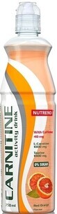 Nutrend CARNITIN CARNITIN DRINK with caffeine, red orange 750 ml