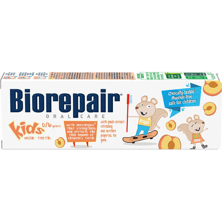 Biorepair Baby Paste 0-6 ans, pêche 50 ml