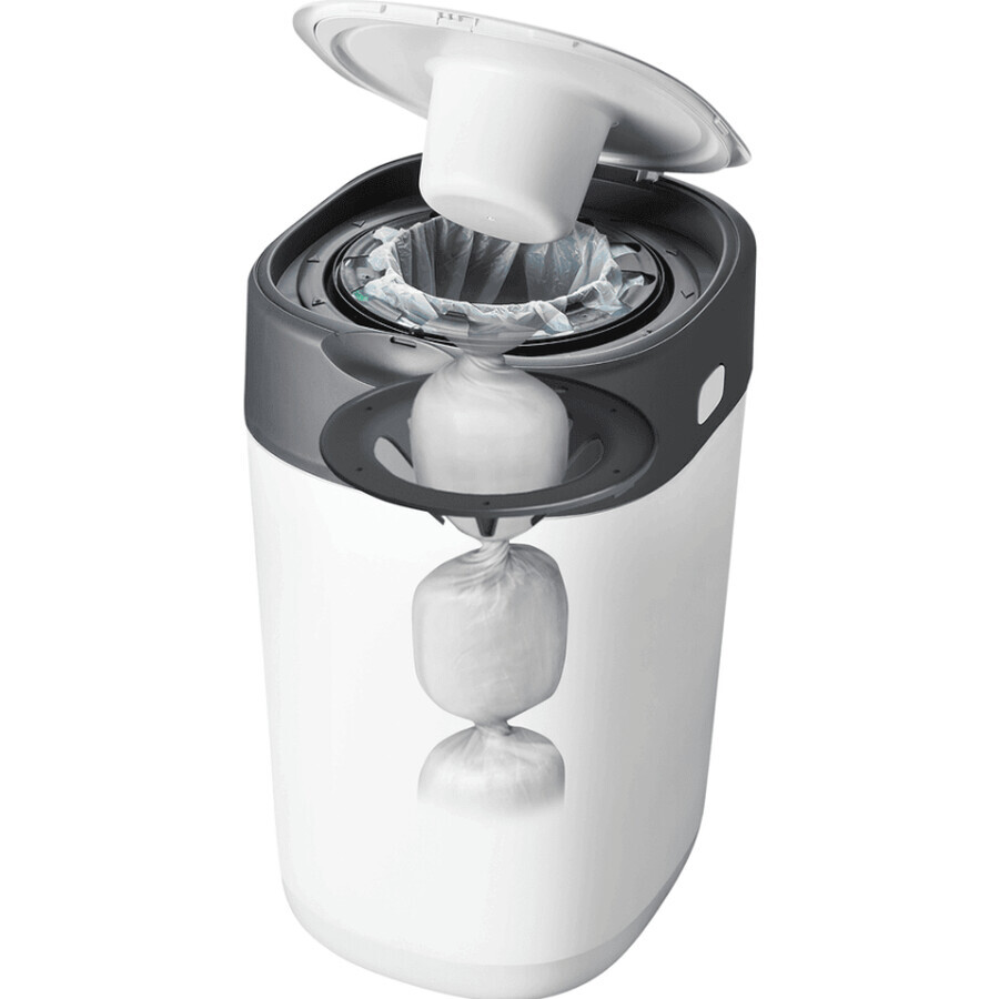 Panier à couches Tommee Tippee Twist & Click, blanc