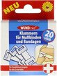 Clips de bandage blancs Wundmed 20 pcs