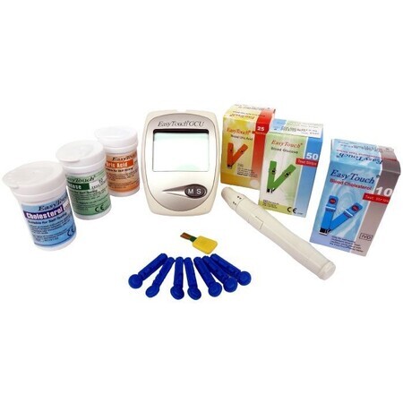 Testeur de cholestérol EasyTouch + set de bandelettes