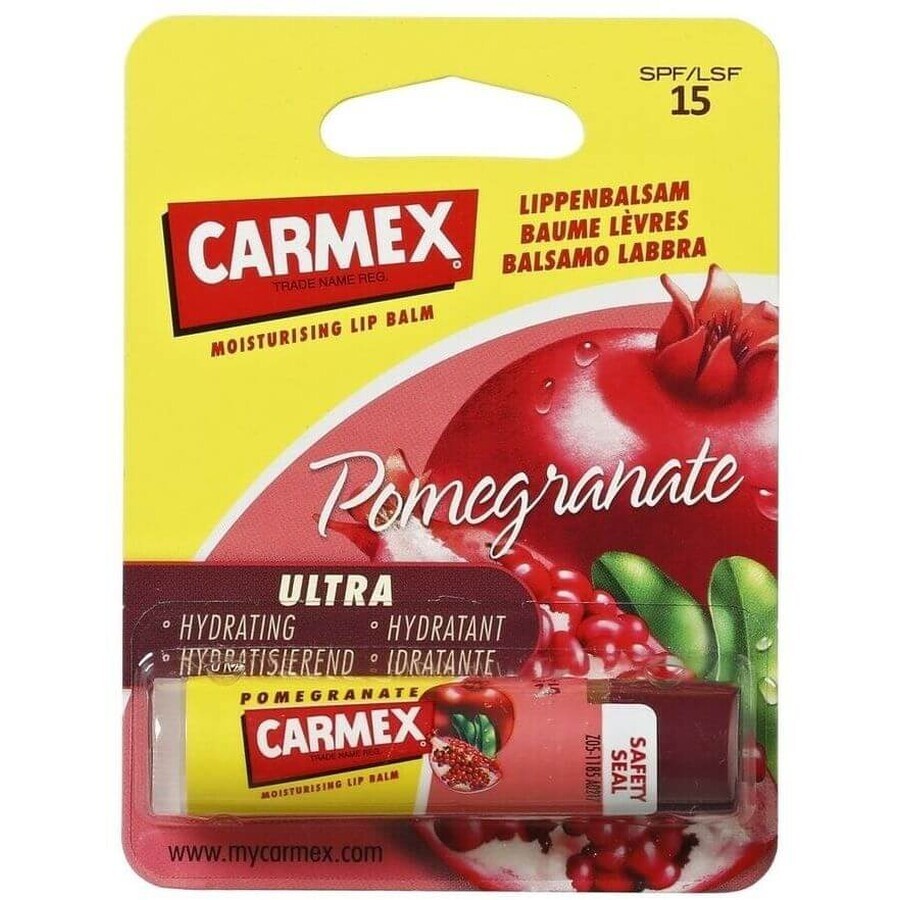 Carmex Pomegranate Moisturising Lip Balm 4.25 g