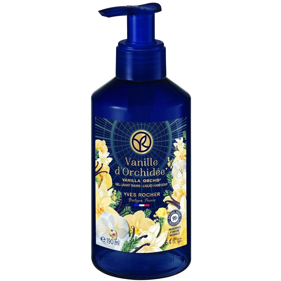 Savon liquide pour les mains Yves Rocher Vanille et Orchidée 190 ml