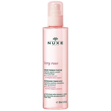 Nuxe Very rose Tonique rafraîchissant pour le visage 200 ml