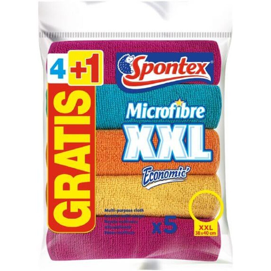 Spontex XXL chiffon microfibre XXL 5 pcs