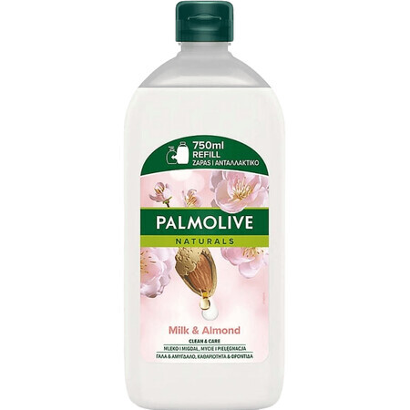 Savon liquide Palmolive Naturals Almond&Milk 750 ml recharge