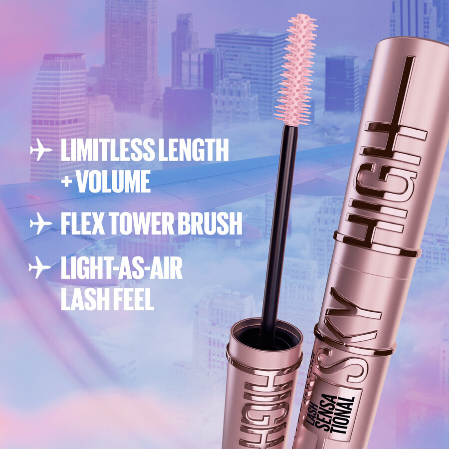 Maybelline New York Sky High Mascara allongeant et volumateur 01 Very Black 9.6 ml