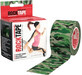 Ruban kin&#233;siologique RockTape Design, vert masqu&#233; 5 m