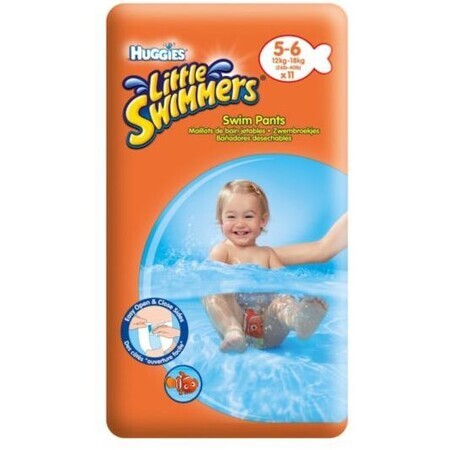 Huggies® LITTLE SWIMMERS MEDIUM 11 unidades