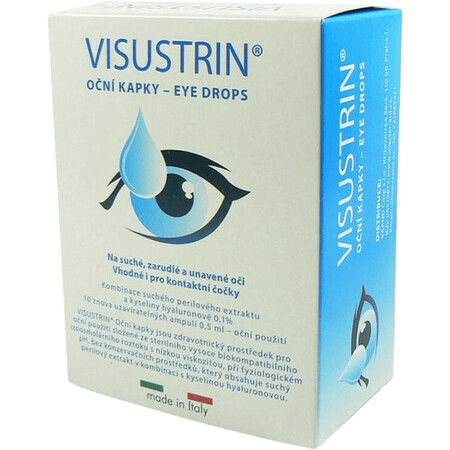 Visustrin Collyre 10 ampoules