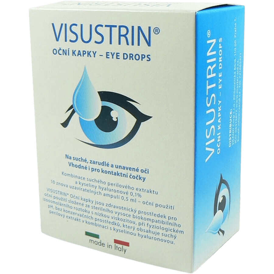 Visustrin Collyre 10 ampoules