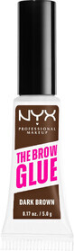 NYX Professional Makeup Brow Glue Stick 04 Brow Glue Gel dark brown, 5 g