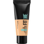 Maybelline New York NY Fit Me Matte and Poreless Makeup 128 Fond de teint matifiant pour peau normale et grasse 30 ml