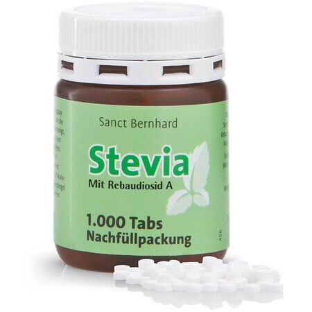 Sanct Bernhard Stevia 1000 comprimés