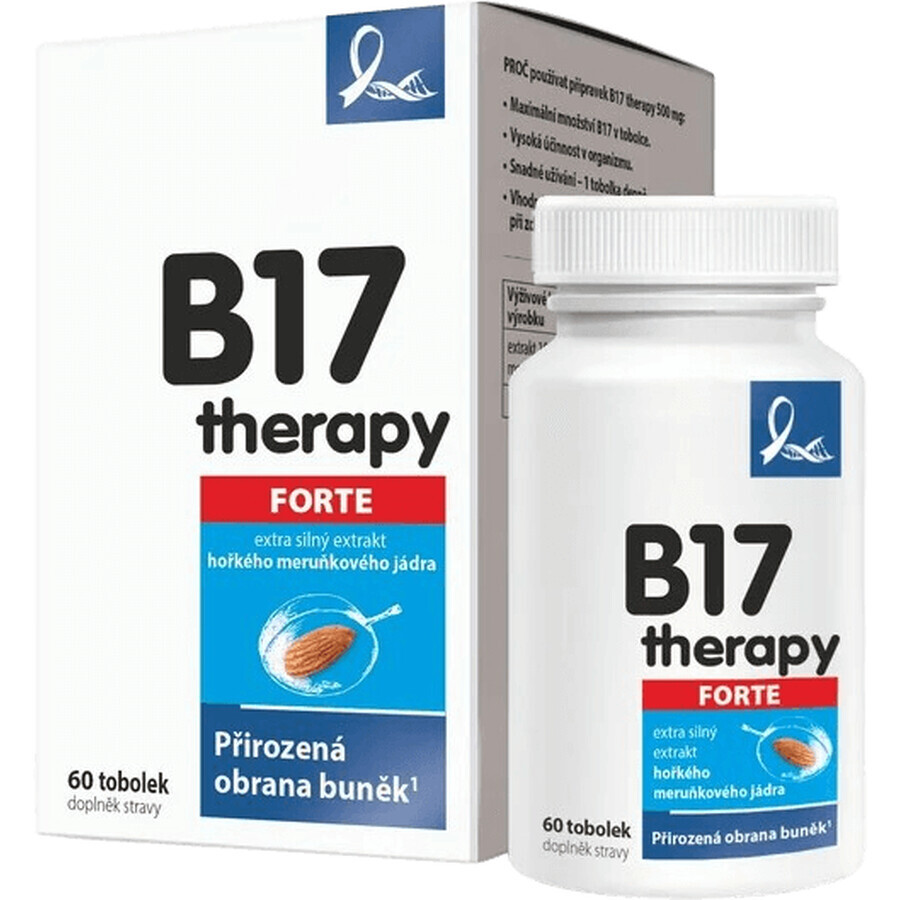 B17therapy FORTE 500 mg 60 capsules dures