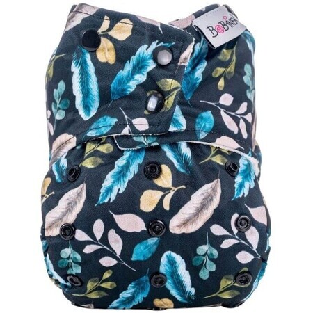 Bobánek Pocket AIO Nappy Pocket Premium Snaps - Night Feathers