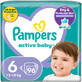 Pampers Active Baby Couches jetables 6 (13-18 kg) 96 pcs