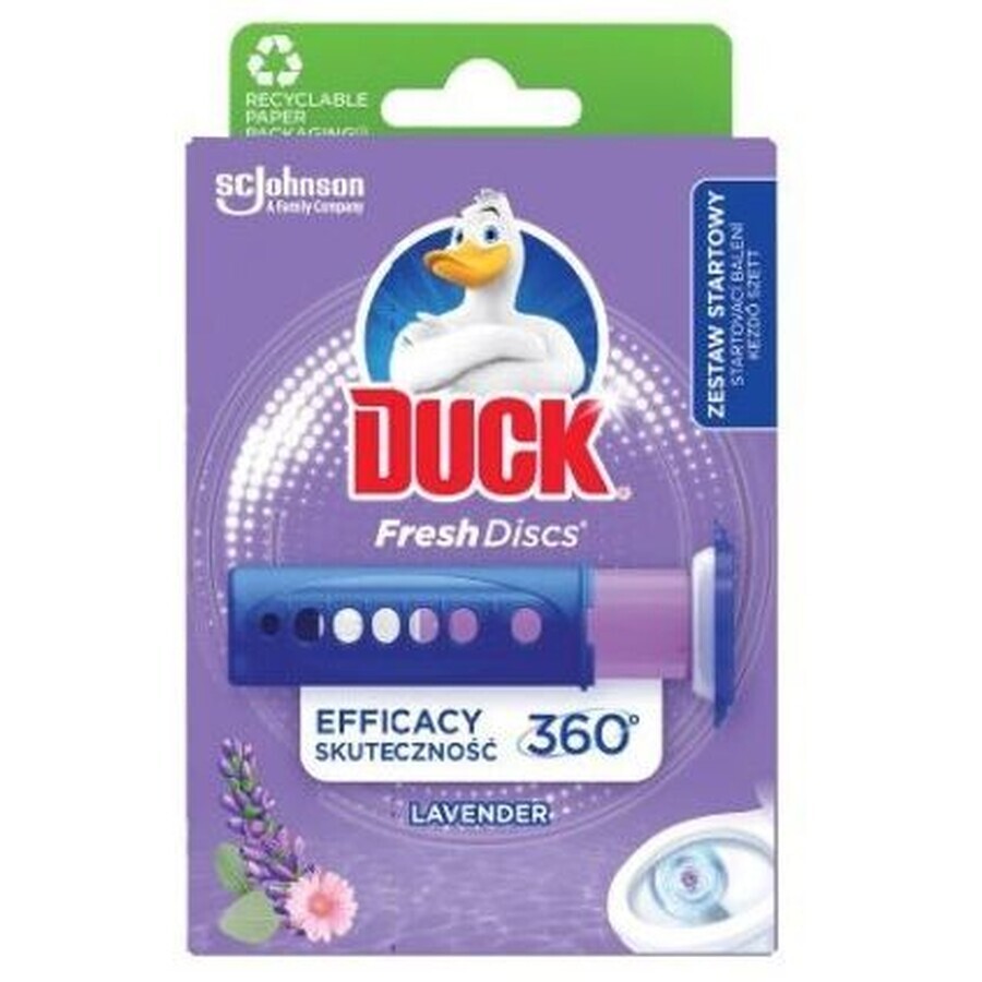 Duck Fresh Discs Lavender Lavender Fresh Discs Toilet Tissue 36 ml