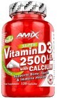 Amix Vitamine D3 2500 IU avec calcium 120 g&#233;lules