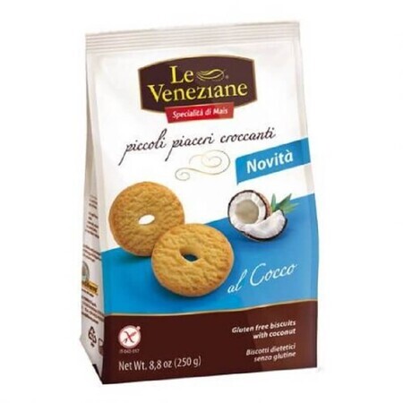 Le Veneziane Biscotti Al Cocco Senza Glutine 250g