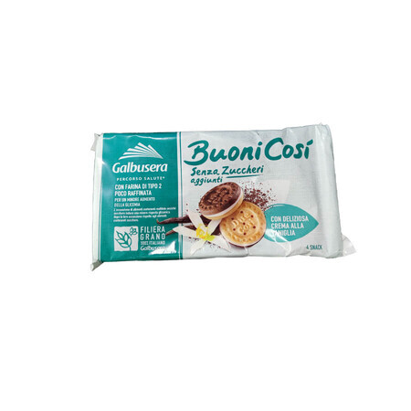 Biscuits à la crème vanille, 160 g, Galbusera