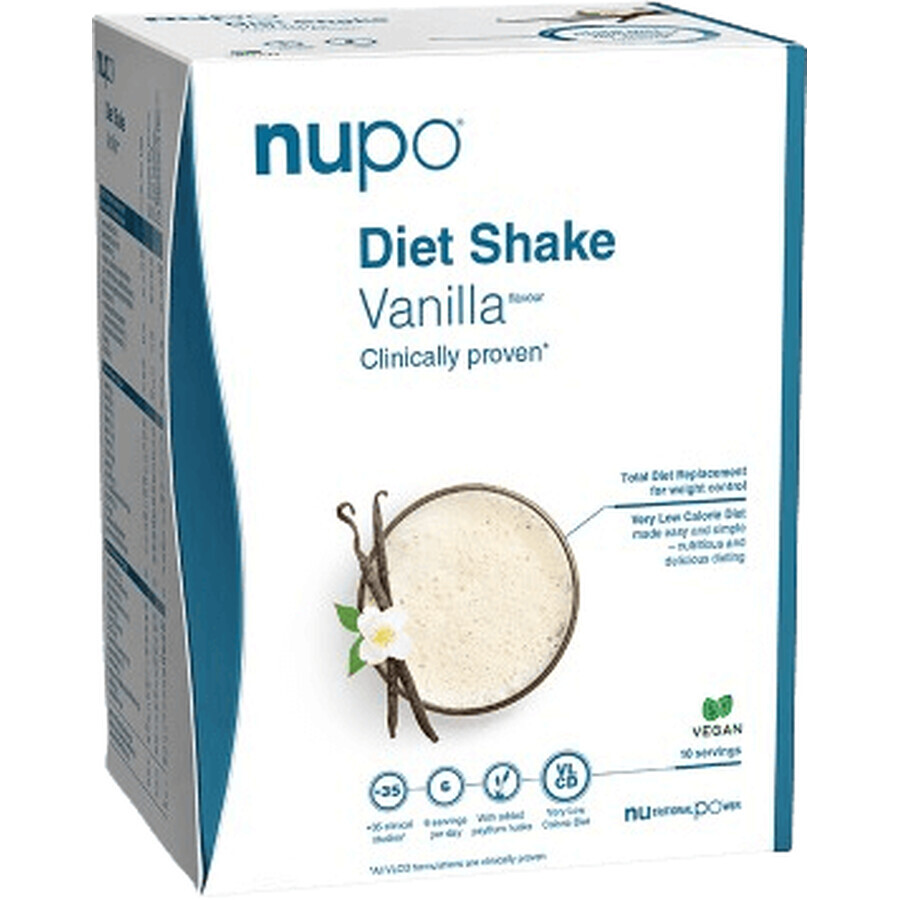 Nupo Diet Shake boisson diététique en poudre Vanille 320 g