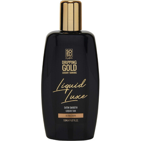 Apă autobronzantă Dripping Gold Liquid Luxe ultra-închis 150 ml