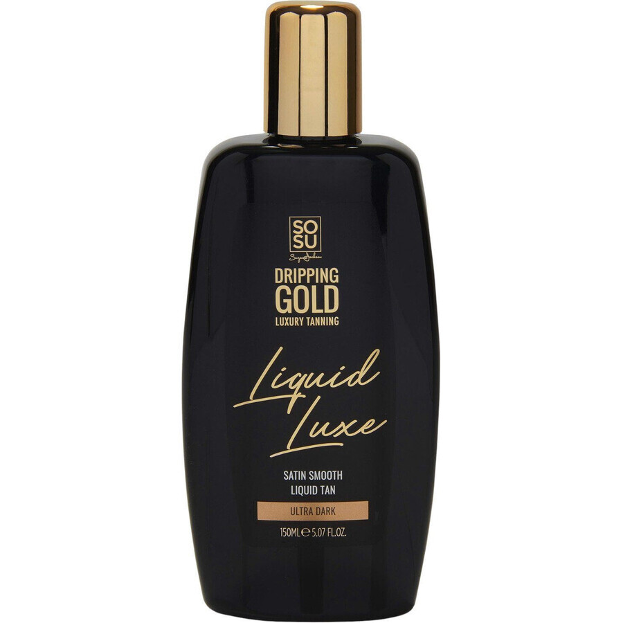 Apă autobronzantă Dripping Gold Liquid Luxe ultra-închis 150 ml