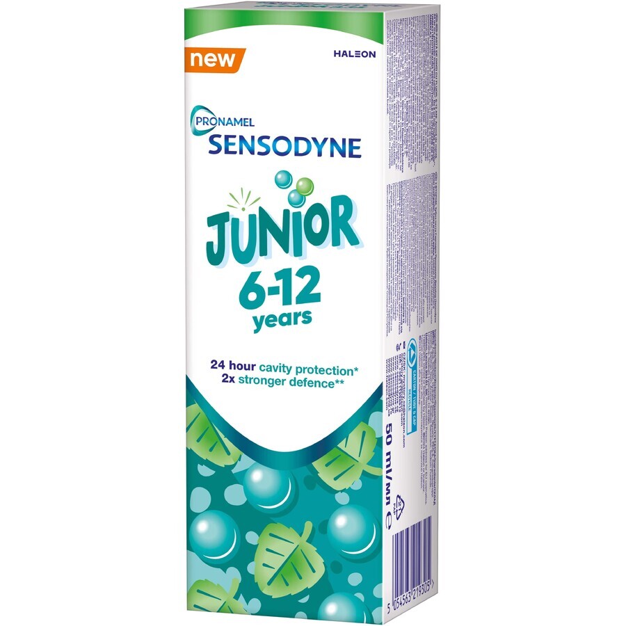 Sensodyne Pronamel Junior dentifrice pour enfants 50 ml