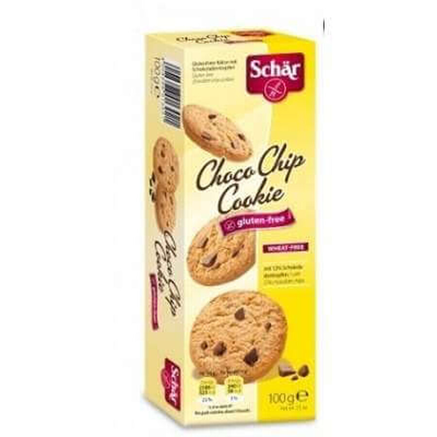 Glutenfreie Schokoladenplätzchen ChocoChip Cookies, 100 gr, Dr. Schar