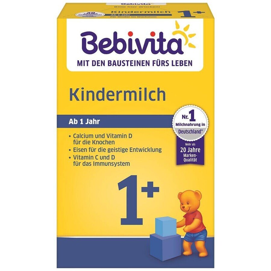 Bebivita Milk Drink Junior 1+ à partir de uk. 12 mois 500 g