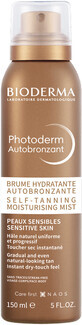 Bioderma Photoderm Self Tanning Spray autobronzant hydratant pour un bronzage naturel 150 ml