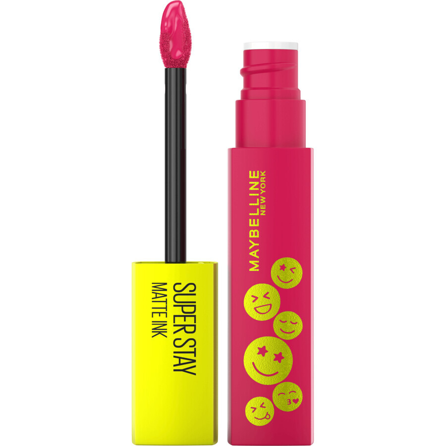 Maybelline New York Superstay Matte Ink Moodmakers 460 Optimist Liquid Lipstick, 5 ml