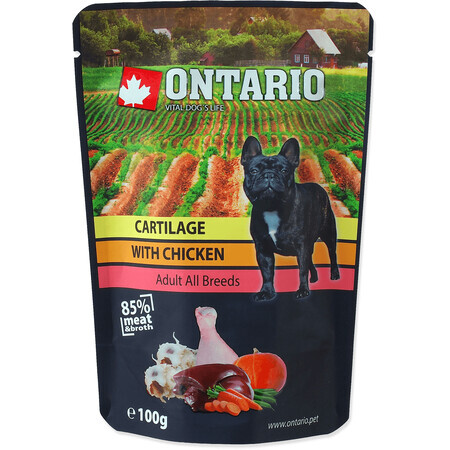 Ontario Cartilage capsicum avec poulet en bouillon 100 g