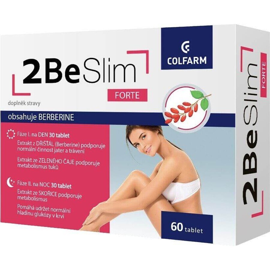 Colfarm Be SLIM Forte jour et nuit 60 comprimés