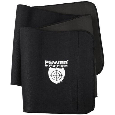 Power System Slimming Hip Slimming Neoprene Belt WT PRO black 125 cm