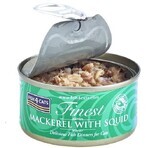 Fish4Cats Cibo in scatola per gatti Finest sgombro con calamari 70 g