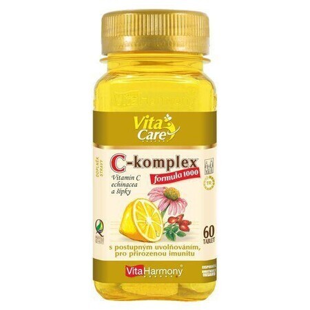 VitaHarmony C-complex 1000 mg + échinacée + lentilles 60 comprimés