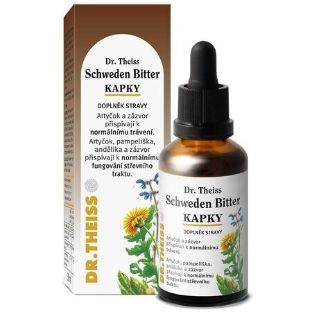 Theiss Schweden Gouttes amères concentrées 50 ml