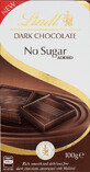 Lindt chocolat noir sans sucre ajout&#233; 100 g